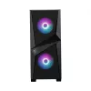 MSI MAG FORGE 100R Mid Tower Gaming Computer Case 'Black, 2x 120mm ARGB PWM Fan, 1x 120mm Fan, 1-6 ARGB Hub, Mystic Light Sync, Tempered Glass Panel, ATX, mATX, mini-ITX'