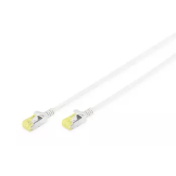 DIGITUS Slim Patch cable - CAT6A - U/FTP - Snagless - Cu - 10m - Grey