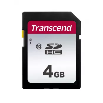 TRANSCEND Sdhc Card 300s 4GB Uhs-i U1