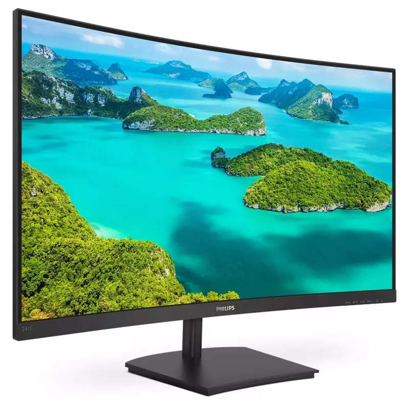 Philips E Line 241E1SC/00 computer monitor 59.9 cm (23.6 inch) 1920 x 1080 pixels Full HD LED Black
