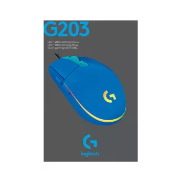Gaming Mouse Logitech G G203 LIGHTSYNC USB Type-A