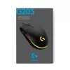 LOGITECH G203 Lightsync Gaming Mouse USB White