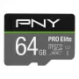 PNY Micro-sd Pro Elite 64GB Class 10 Uhs-i U3 A1 V30 Sd Adapter