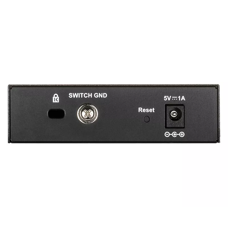 D-Link DGS-1100-05V2/E network switch Managed L2 Gigabit Ethernet (10/100/1000) Black