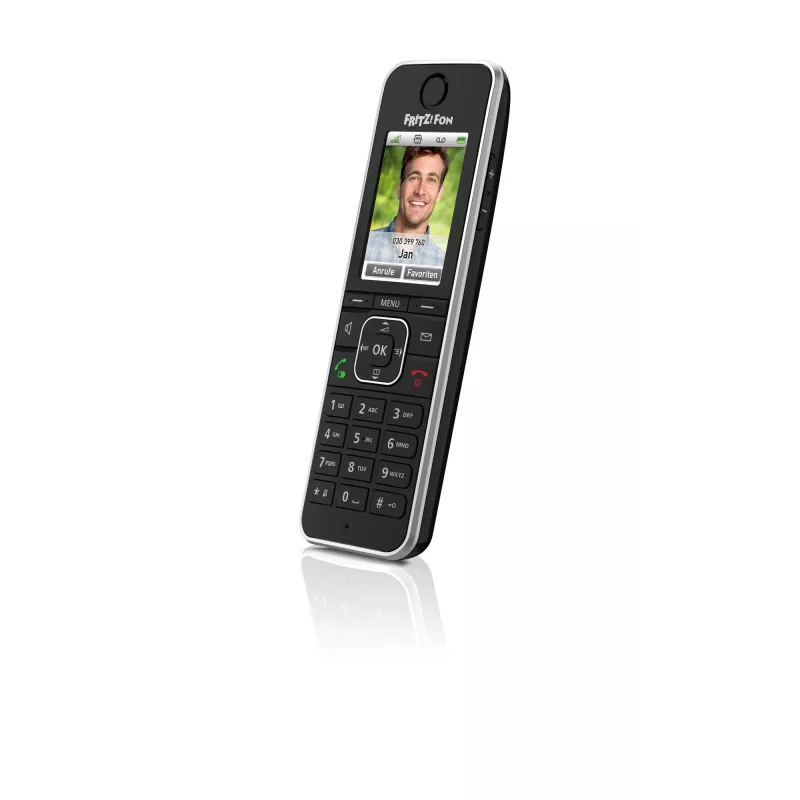 DECT telephone AVM FRITZ!Fon C6 Black