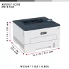 Xerox B230 A4 34ppm Wireless Duplex Printer PCL5e/6 2 Trays Total 251 Sheets
