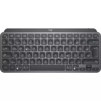 LOGITECH Minimalist Wireless Illuminated Keyboard - MX KEYS MINI - Graphite - Qwertz Deutsch
