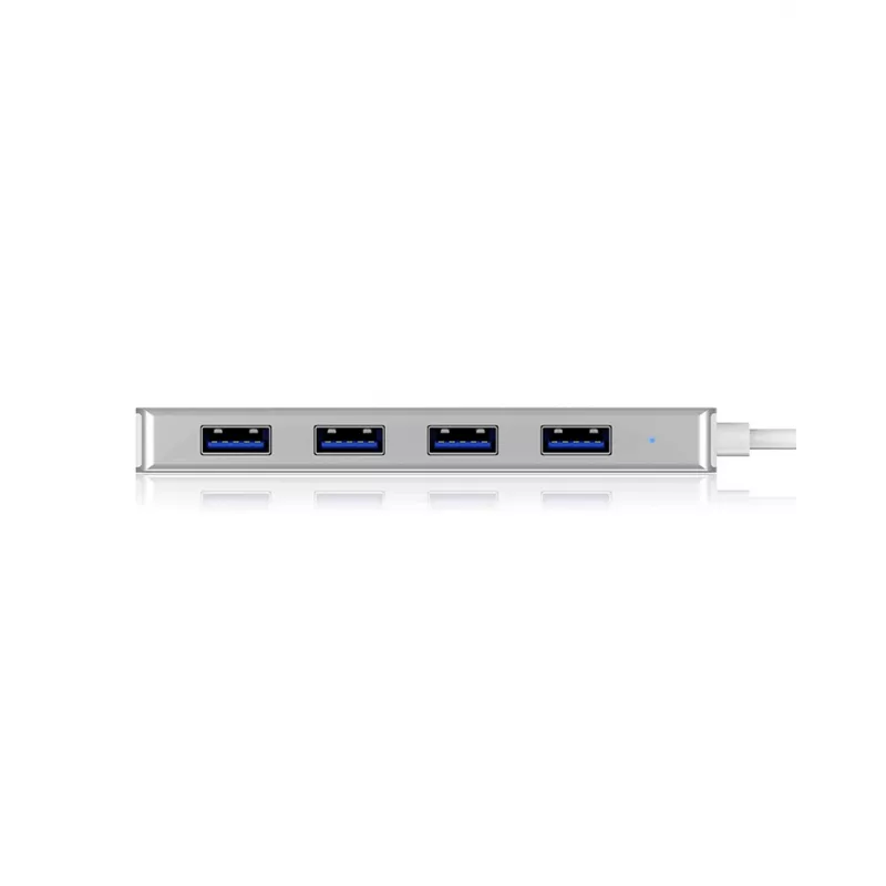 ICY BOX IB-HUB1425-C3 USB 3.2 Gen 1 (3.1 Gen 1) Type-C 5000 Mbit/s Silver