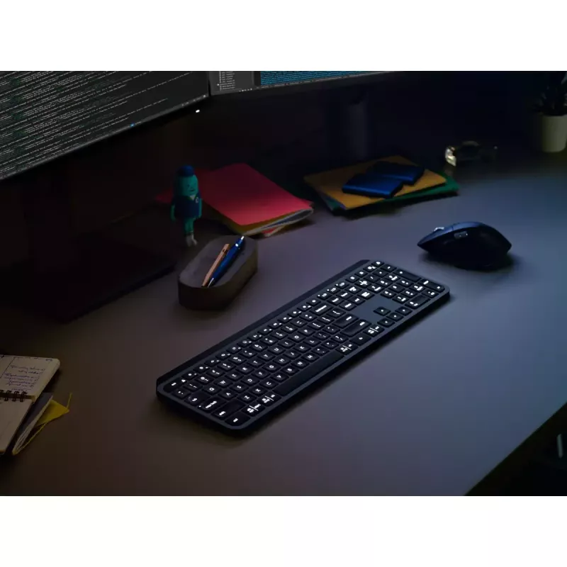 LOGITECH MX Keys For Business - Graphite - Deutsch Qwertz