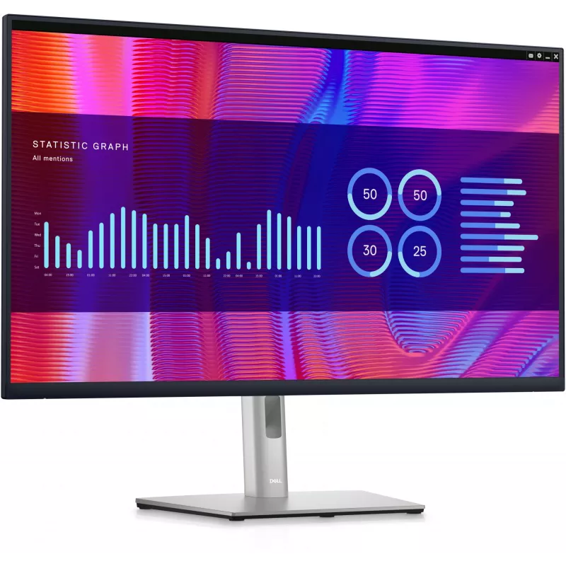DELL P Series P3223DE computer monitor 80 cm (31.5 inch) 2560 x 1440 pixels Quad HD LCD Black