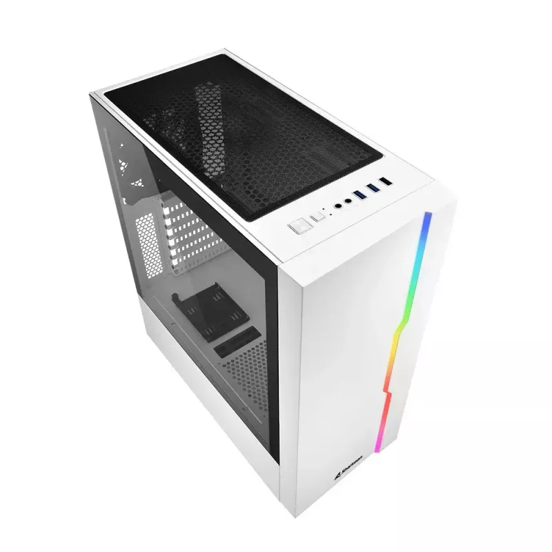 PC Case Sharkoon RGB Slider Midi Tower White