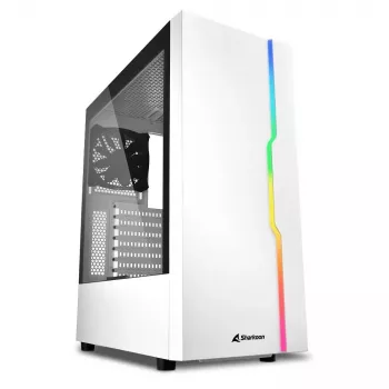 PC Case Sharkoon RGB Slider Midi Tower White