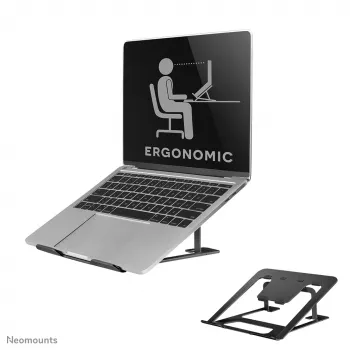 Neomounts NSLS085BLACK Laptop stand 10-17 inch - foldable - compact - universal
