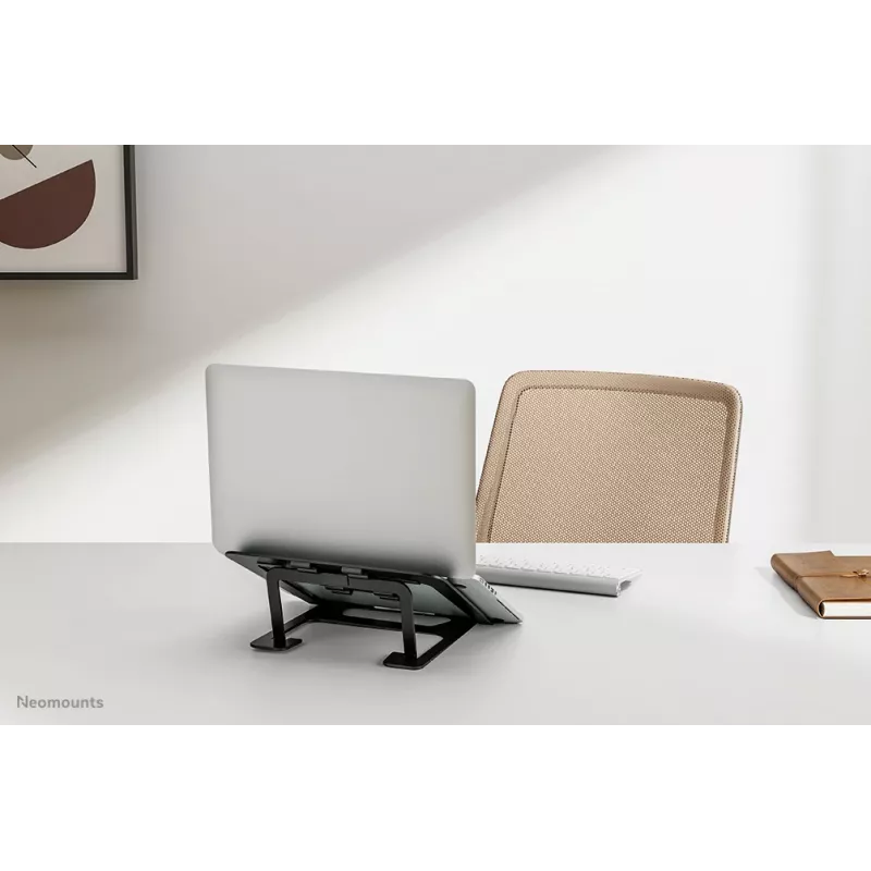 Neomounts NSLS085BLACK Laptop stand 10-17 inch - foldable - compact - universal
