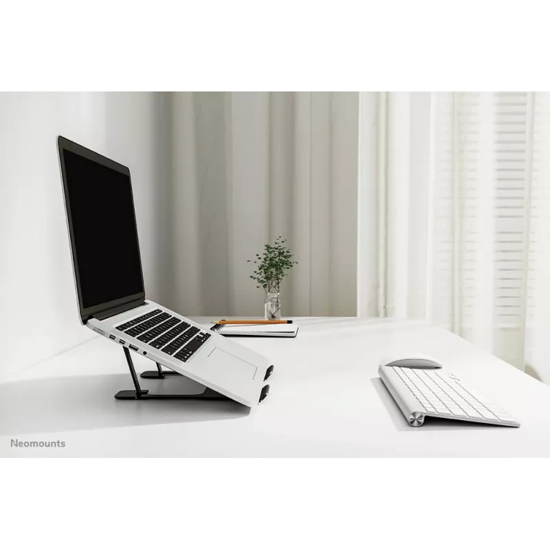 Neomounts NSLS085BLACK Laptop stand 10-17 inch - foldable - compact - universal