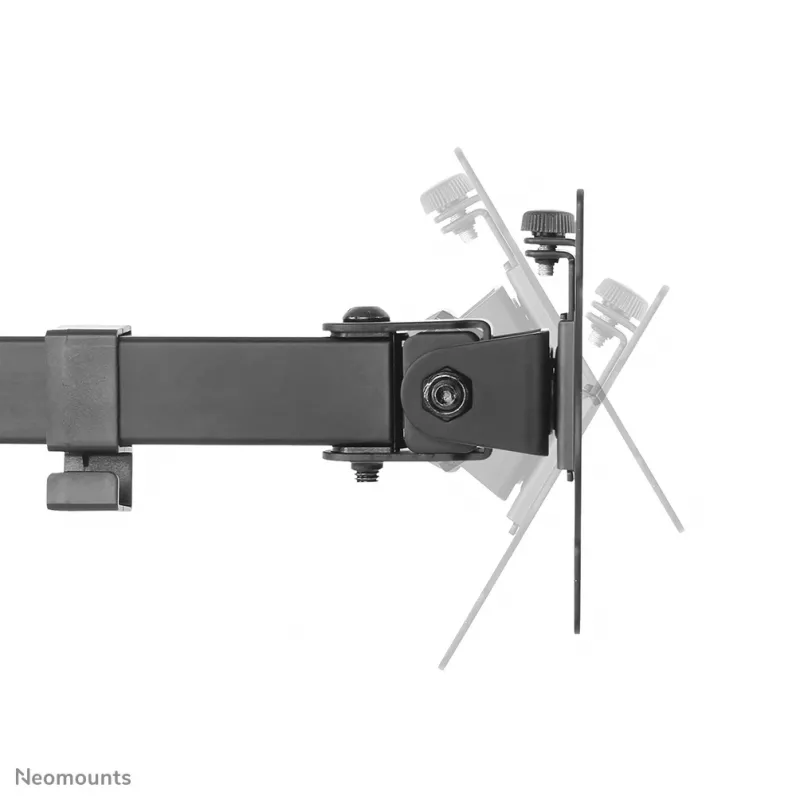 Neomounts FPMA-D550BLACK Monitor arm 10-32 inch, Clamp/Grommet, 8 kg, 25.4 cm (10 inch), 81.3 cm (32 inch), 100 x 100 mm, Black