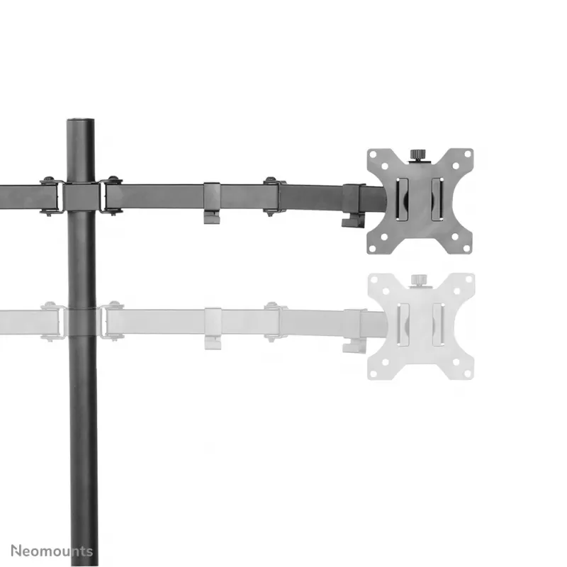 Neomounts FPMA-D550DBLACK Monitor arm 10-32 inch, Clamp/Grommet, 8 kg, 25.4 cm (10 inch), 81.3 cm (32 inch), 100 x 100 mm, Black