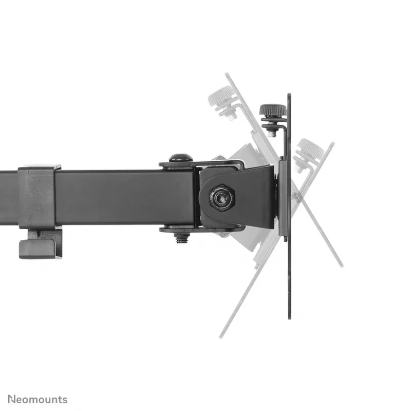 Neomounts FPMA-D550DBLACK Monitor arm 10-32 inch, Clamp/Grommet, 8 kg, 25.4 cm (10 inch), 81.3 cm (32 inch), 100 x 100 mm, Black