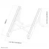 Neomounts NSLS010 Laptop stand 11-17 inch - foldable - compact - universal