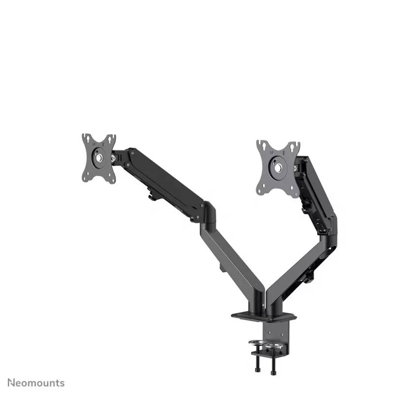 Neomounts DS70-700BL2 Monitor arm 17-27 inch - gas spring, Clamp, 7 kg, 43.2 cm (17 inch), 68.6 cm (27 inch), 100 x 100 mm, Black