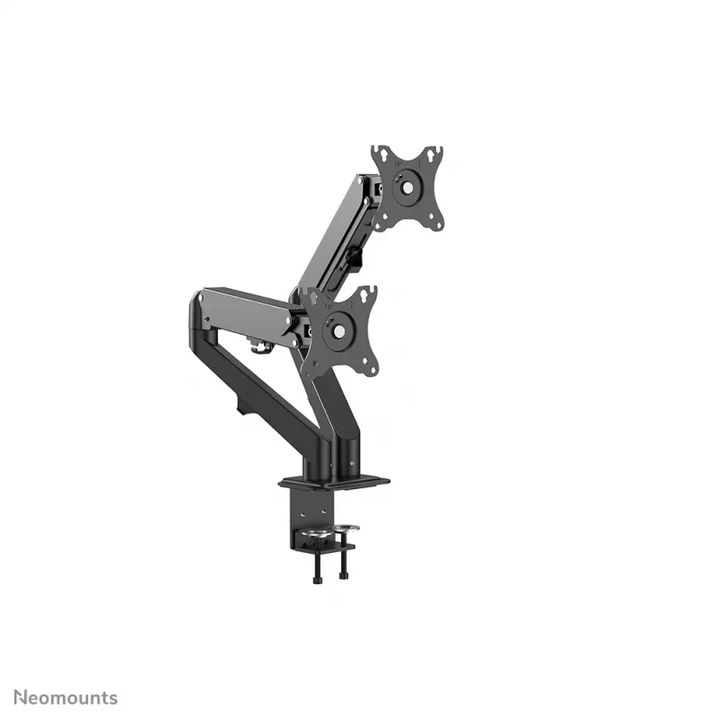 Neomounts DS70-700BL2 Monitor arm 17-27 inch - gas spring, Clamp, 7 kg, 43.2 cm (17 inch), 68.6 cm (27 inch), 100 x 100 mm, Black