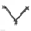 Neomounts DS70-700BL2 Monitor arm 17-27 inch - gas spring, Clamp, 7 kg, 43.2 cm (17 inch), 68.6 cm (27 inch), 100 x 100 mm, Black
