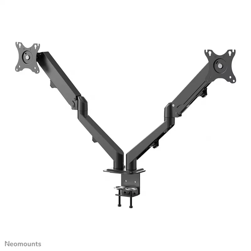 Neomounts DS70-700BL2 Monitor arm 17-27 inch - gas spring, Clamp, 7 kg, 43.2 cm (17 inch), 68.6 cm (27 inch), 100 x 100 mm, Black