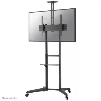 Neomounts FL50-550BL1 TV trolley 37-70 inch, Black, Portable floor stand, Steel, 50 kg, 94 cm (37 inch), 177.8 cm (70 inch)