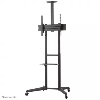 Neomounts FL50-550BL1 TV trolley 37-70 inch, Black, Portable floor stand, Steel, 50 kg, 94 cm (37 inch), 177.8 cm (70 inch)