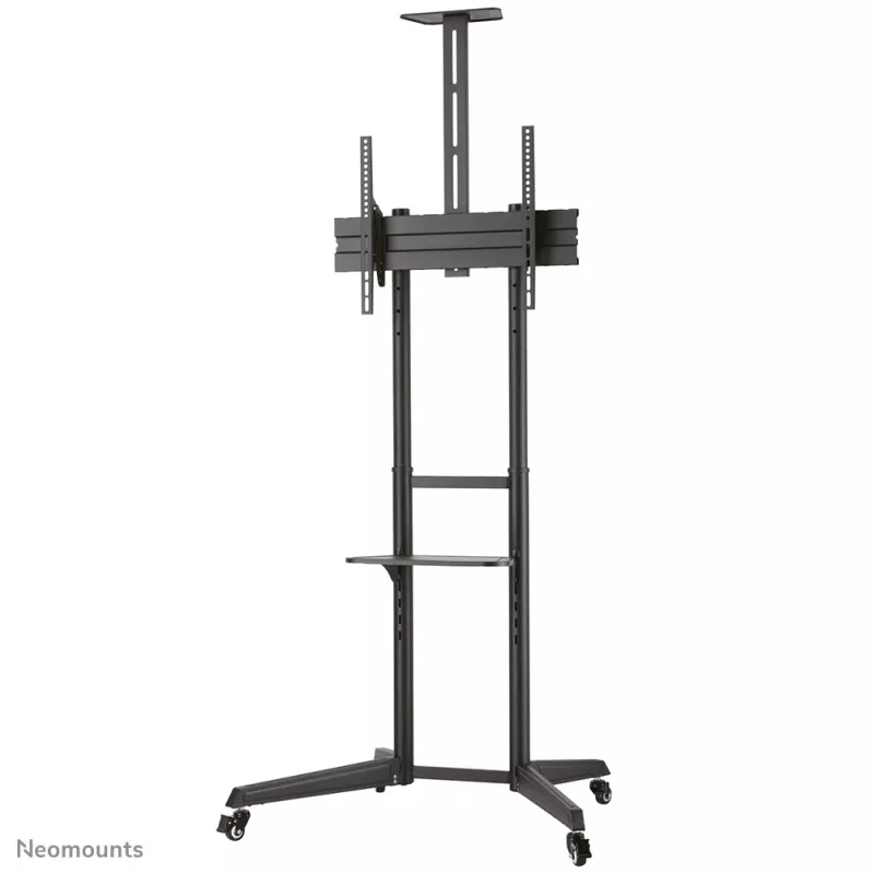 Neomounts FL50-550BL1 TV trolley 37-70 inch, Black, Portable floor stand, Steel, 50 kg, 94 cm (37 inch), 177.8 cm (70 inch)