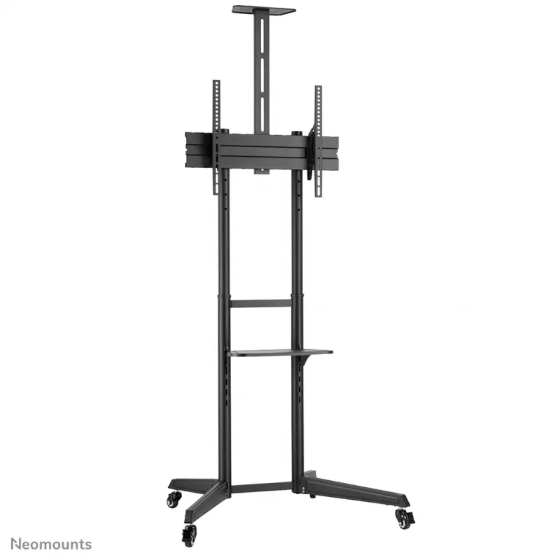 Neomounts FL50-550BL1 TV trolley 37-70 inch, Black, Portable floor stand, Steel, 50 kg, 94 cm (37 inch), 177.8 cm (70 inch)