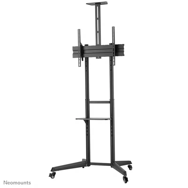 Neomounts FL50-550BL1 TV trolley 37-70 inch, Black, Portable floor stand, Steel, 50 kg, 94 cm (37 inch), 177.8 cm (70 inch)