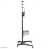 Neomounts FL50-550BL1 TV trolley 37-70 inch, Black, Portable floor stand, Steel, 50 kg, 94 cm (37 inch), 177.8 cm (70 inch)