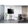Neomounts FL50-550BL1 TV trolley 37-70 inch, Black, Portable floor stand, Steel, 50 kg, 94 cm (37 inch), 177.8 cm (70 inch)