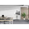 Neomounts FL50-550BL1 TV trolley 37-70 inch, Black, Portable floor stand, Steel, 50 kg, 94 cm (37 inch), 177.8 cm (70 inch)