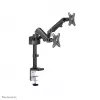 Neomounts DS70-750BL2 Monitor arm 17-27 inch - gas spring, Clamp/Grommet, 7 kg, 43.2 cm (17 inch), 68.6 cm (27 inch), 100 x 100 mm, Black