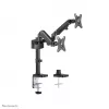 Neomounts DS70-750BL2 Monitor arm 17-27 inch - gas spring, Clamp/Grommet, 7 kg, 43.2 cm (17 inch), 68.6 cm (27 inch), 100 x 100 mm, Black