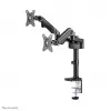 Neomounts DS70-750BL2 Monitor arm 17-27 inch - gas spring, Clamp/Grommet, 7 kg, 43.2 cm (17 inch), 68.6 cm (27 inch), 100 x 100 mm, Black