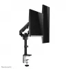 Neomounts DS70-750BL2 Monitor arm 17-27 inch - gas spring, Clamp/Grommet, 7 kg, 43.2 cm (17 inch), 68.6 cm (27 inch), 100 x 100 mm, Black