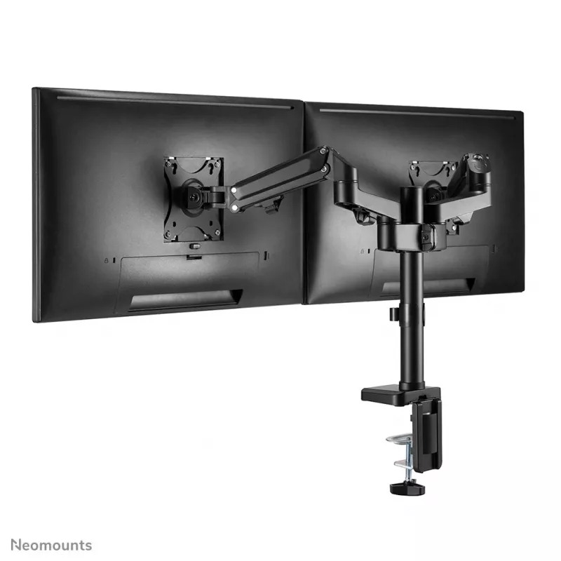 Neomounts DS70-750BL2 Monitor arm 17-27 inch - gas spring, Clamp/Grommet, 7 kg, 43.2 cm (17 inch), 68.6 cm (27 inch), 100 x 100 mm, Black