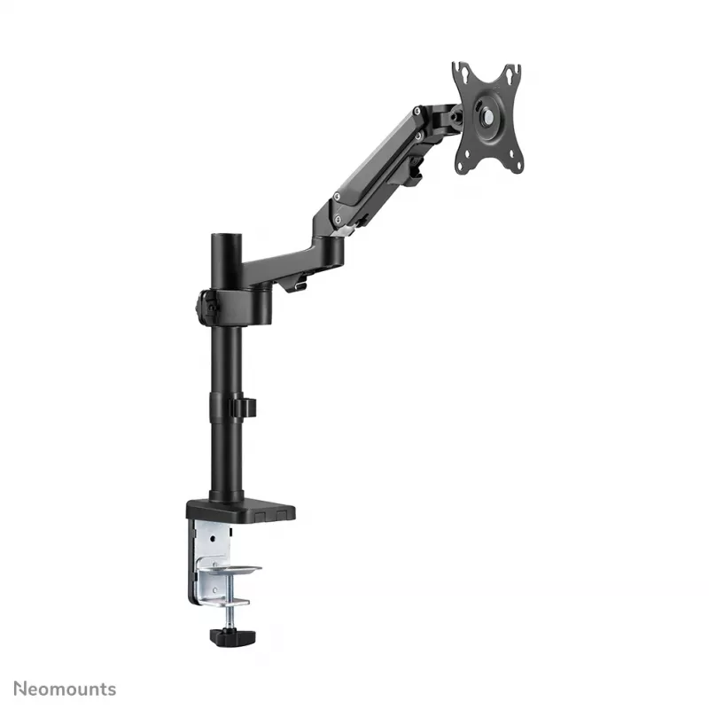 Neomounts DS70-750BL1 Monitor arm 17-27 inch - gas spring, Clamp/Grommet, 7 kg, 43.2 cm (17 inch), 68.6 cm (27 inch), 100 x 100 mm, Black