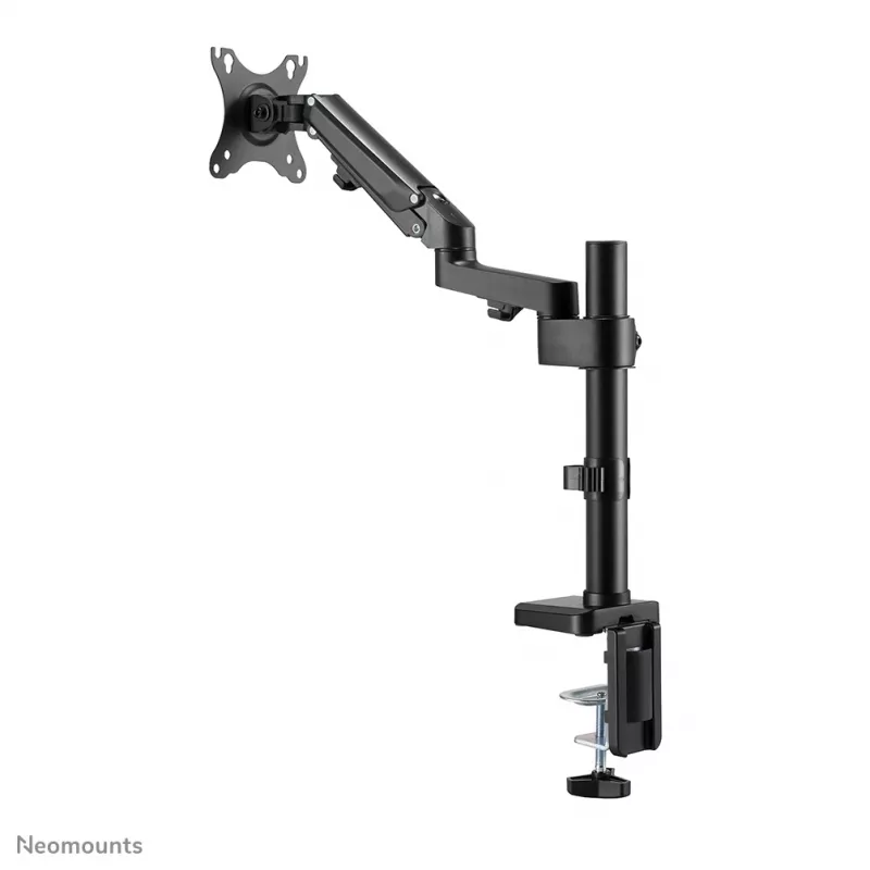 Neomounts DS70-750BL1 Monitor arm 17-27 inch - gas spring, Clamp/Grommet, 7 kg, 43.2 cm (17 inch), 68.6 cm (27 inch), 100 x 100 mm, Black