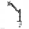 Neomounts DS70-750BL1 Monitor arm 17-27 inch - gas spring, Clamp/Grommet, 7 kg, 43.2 cm (17 inch), 68.6 cm (27 inch), 100 x 100 mm, Black