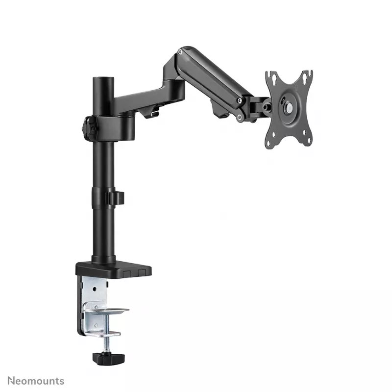 Neomounts DS70-750BL1 Monitor arm 17-27 inch - gas spring, Clamp/Grommet, 7 kg, 43.2 cm (17 inch), 68.6 cm (27 inch), 100 x 100 mm, Black