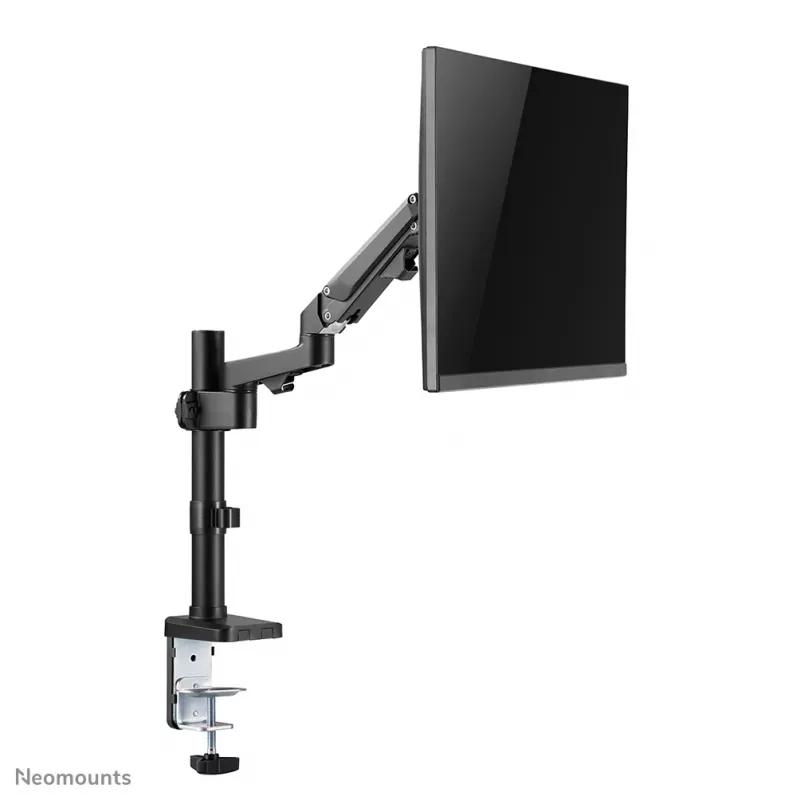 Neomounts DS70-750BL1 Monitor arm 17-27 inch - gas spring, Clamp/Grommet, 7 kg, 43.2 cm (17 inch), 68.6 cm (27 inch), 100 x 100 mm, Black