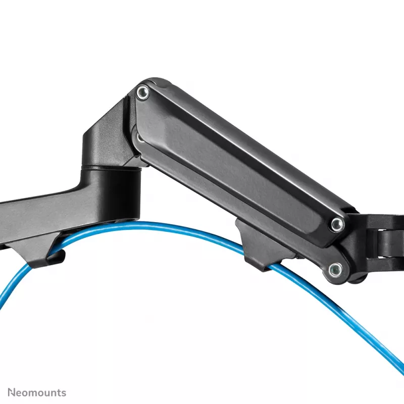 Neomounts DS70-750BL1 Monitor arm 17-27 inch - gas spring, Clamp/Grommet, 7 kg, 43.2 cm (17 inch), 68.6 cm (27 inch), 100 x 100 mm, Black