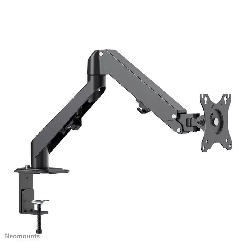 Neomounts DS70-700BL1 Monitor arm 17-27 inch - gas spring, Clamp, 7 kg, 43.2 cm (17 inch), 68.6 cm (27 inch), 100 x 100 mm, Black