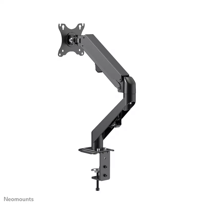 Neomounts DS70-700BL1 Monitor arm 17-27 inch - gas spring, Clamp, 7 kg, 43.2 cm (17 inch), 68.6 cm (27 inch), 100 x 100 mm, Black