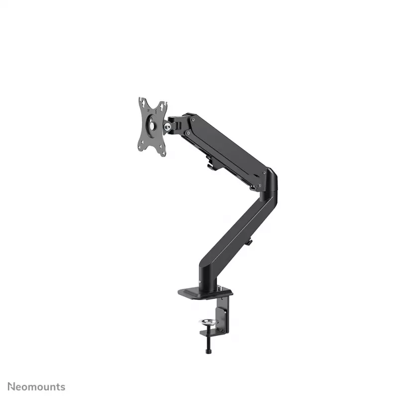 Neomounts DS70-700BL1 Monitor arm 17-27 inch - gas spring, Clamp, 7 kg, 43.2 cm (17 inch), 68.6 cm (27 inch), 100 x 100 mm, Black