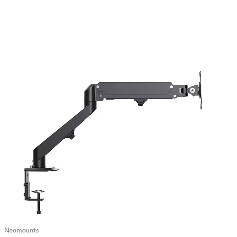 Neomounts DS70-700BL1 Monitor arm 17-27 inch - gas spring, Clamp, 7 kg, 43.2 cm (17 inch), 68.6 cm (27 inch), 100 x 100 mm, Black